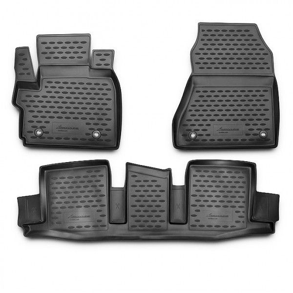 3D Patosnice TOYOTA IQ 2008-2015, set 4 kom.